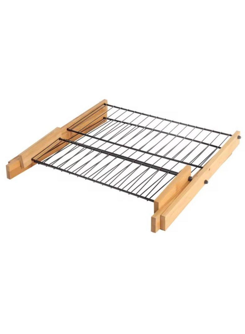 Galvanized Metal x Treated Wood Kitchen Cabinet - Rust & Rot Resistant | Foldable Design & Easy Storage  - Image 5