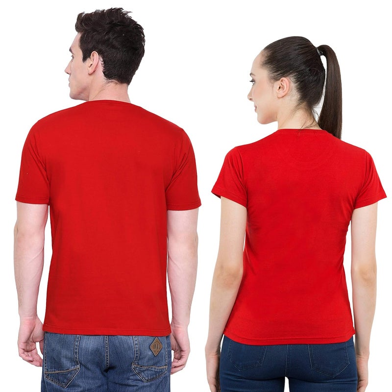 iberry's Cotton Tshirt Matching Maternity Tshirt for Women and Men| Maternity Couple Tshirt for Photoshoot|Maternity Dresses for Pregnancy |Maternity Dress for Women - Image 2