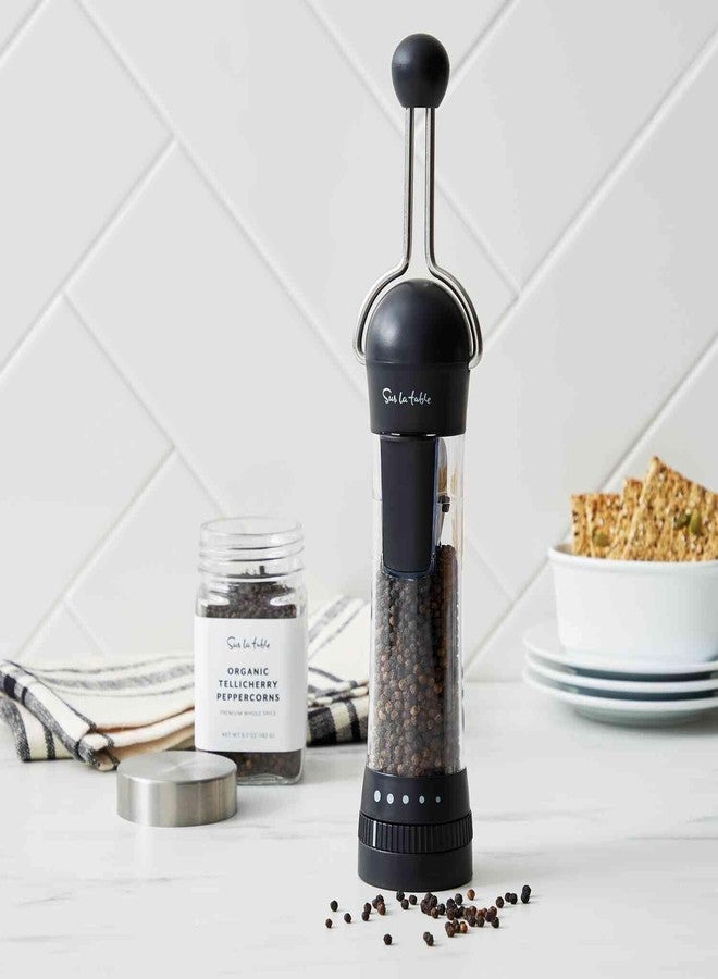 Sur La Table Spice XL Ratchet Mill Grinder with 5 Adjustable Coarse settings, 3/4 cup Capacity, Black - Image 3