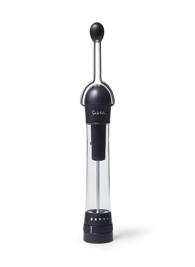 Sur La Table Spice XL Ratchet Mill Grinder with 5 Adjustable Coarse settings, 3/4 cup Capacity, Black - Image 1