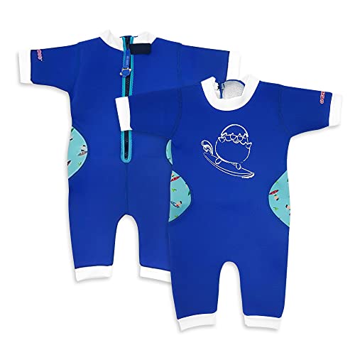 Cheekaaboo Warmiebabes Baby Wetsuit 2mm Neoprene Thermal Swimsuit for Toddlers | Keeps Baby Warm in Water | UPF50+ Sun Protection, Snug Fit for Infants 6M–4Y - Image 1