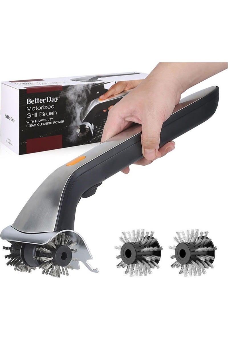 Betterday Electric Grill Brush With Water Reservoir，Rechargeable Automatic Grill Brush For Grill Cleaning，Steam Grill Brush For Outdoor Grilling，Unique Grilling Gift For Men，Dad，Grill Master - Image 1