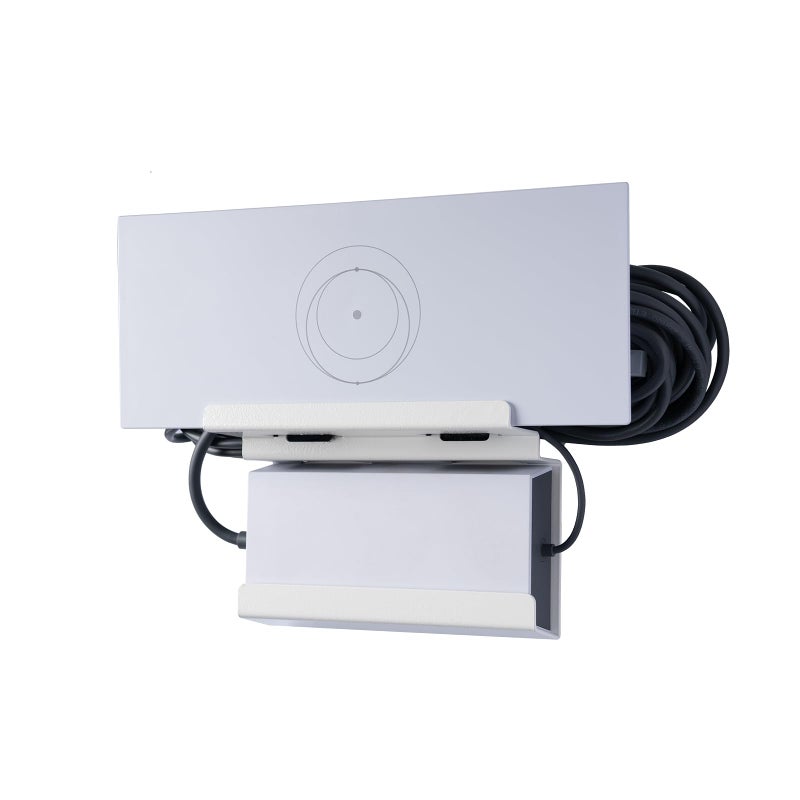 Shinar Metal Wall Bracket Wall Mount Holder Compatible for Starlink Gen 3 Mesh Router and Power Supply All in One Mounting Kit for Starlink Standard V3 Mesh Router and Power Supply Cable Management - Image 1