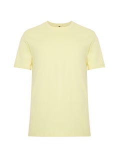 Light Yellow Slim/Tailored 100% Cotton Basic T-Shirt TMNSS19BO0001 - pzsku/Z7140B2BDA79FD27B7668Z/45/_/1730941498/13668ebb-e018-4a56-9415-56d0213e3124