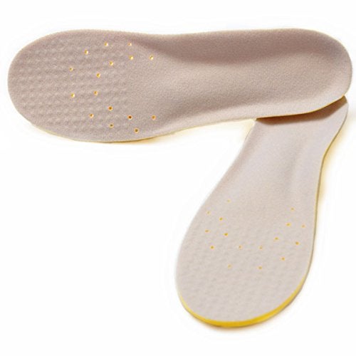 Amitataha Shoe Insoles, Memory Foam Insoles, Providing Excellent Shock Absorption and Cushioning for Feet Relief, Comfortable Insoles for Men and Women for Everyday Use, S [US M: 4-6/W: 5-7] - Image 1