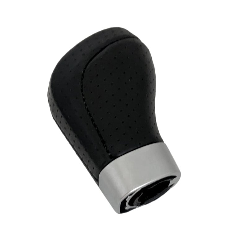 Gear Stick Shift Knob: 6 Speed Black Leather - Ergonomic Design For Quicker Smoother Shifting, Premium Durable Material for Car Interior Replacement - Image 5