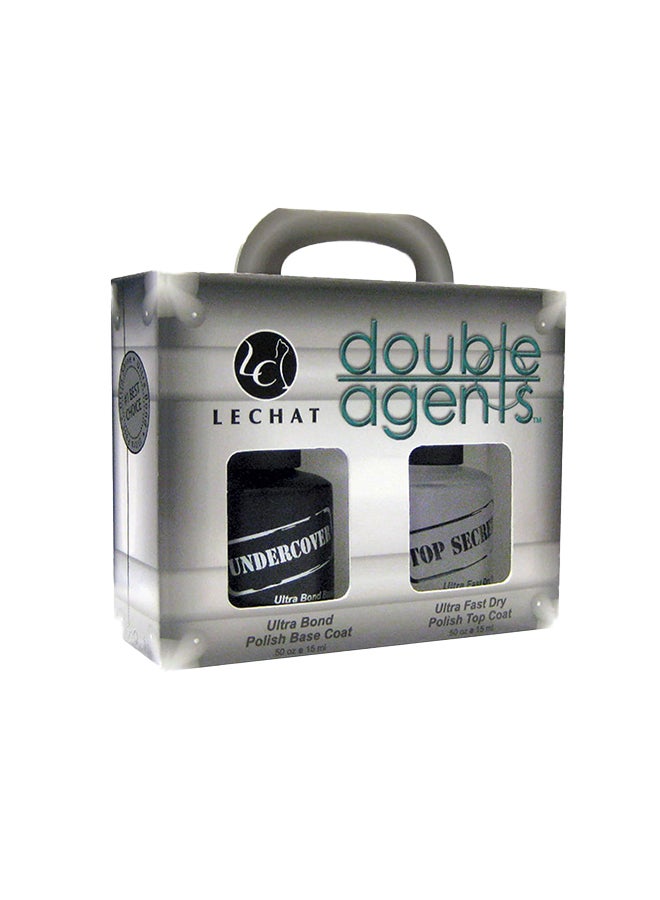 Lechat Top Secret Base And TopCoat Super Shine Fast Dry For Nail Polish DA2P01 - Image 2