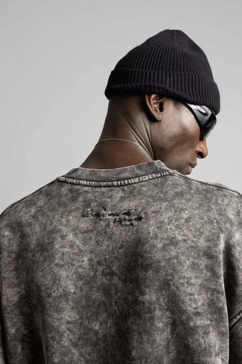 Catch Basic Washed Sweatshirt