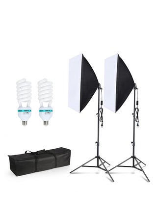 Photography Soft Box Studio Cube Umbrella Lighting Tent Props Kit with 135W 3-color Bulbs soft and Storage Bag Use For Photo Studio Portrait Shooting Continuous Lighting Professional Lighting (Black) - pzsku/Z7140FBBAEFC7A9713B61Z/45/_/1737425356/24fac912-d99d-4540-a0a4-8c3c4dbdd5c1