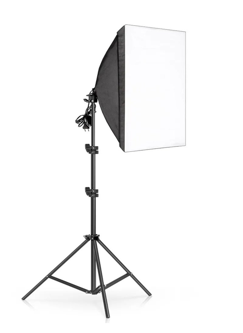 Photography Soft Box Studio Cube Umbrella Lighting Tent Props Kit with 135W 3-color Bulbs soft and Storage Bag Use For Photo Studio Portrait Shooting Continuous Lighting Professional Lighting (Black)