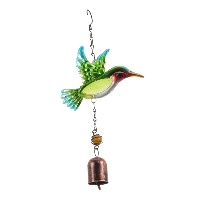 Metal Hummingbird Wind Chime for Garden Balcony Outdoor Home Decoration - Image 2