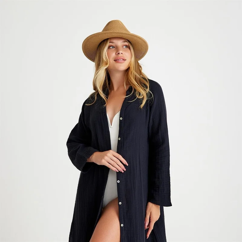 ميسبيغا Flowy Button-Down Dress
