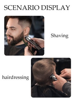 DUNISO Smart Hair Clippers Electric with Digital Display 6 Replacement Headers Turbo Motor Hair Cutting Kit Pro Mens Clippers, Cordless Rechargeable Hair Trimmer Set Professional Barbers Grooming Kit  - Image 3