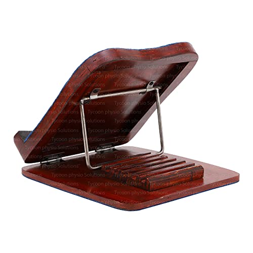 Tycoon Physio Solutions Calf Stretcher Wooden Slant Exercise Board Adjustable Incline Portable Calf Ankle Stretcher Incline Board for Stretching Tight Calves, Improve Calves Flexibility, Adjustable - Image 3