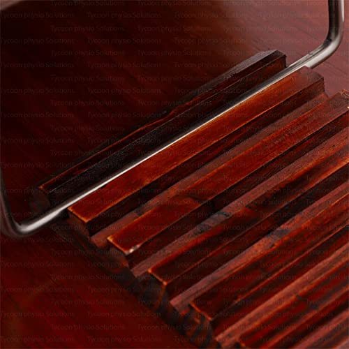 Tycoon Physio Solutions Calf Stretcher Wooden Slant Exercise Board Adjustable Incline Portable Calf Ankle Stretcher Incline Board for Stretching Tight Calves, Improve Calves Flexibility, Adjustable - Image 5