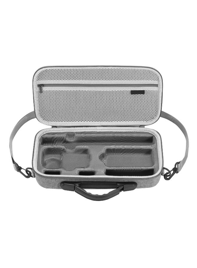 Carrying Case for DJI OSMO 360 Panoramic Camera Accessories, Waterproof Large Capacity Storage Bag Portable Hard Shell Case Protective Organizer with Shoulder Strap (Medium) - Image 2
