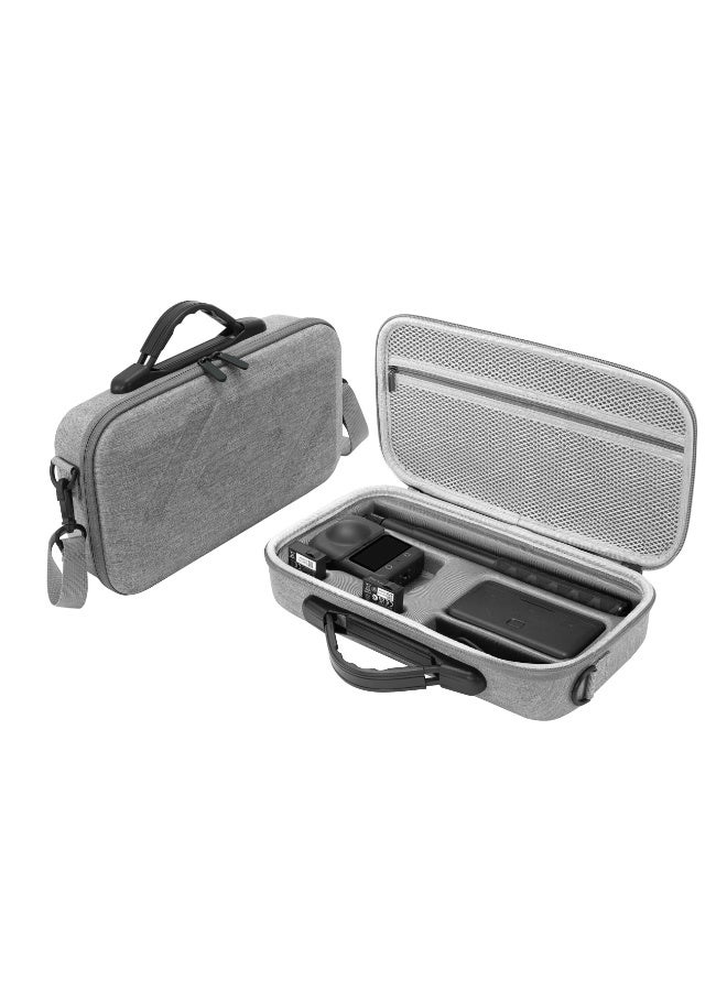 Carrying Case for DJI OSMO 360 Panoramic Camera Accessories, Waterproof Large Capacity Storage Bag Portable Hard Shell Case Protective Organizer with Shoulder Strap (Medium) - Image 1