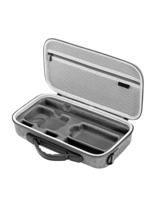 Carrying Case for DJI OSMO 360 Panoramic Camera Accessories, Waterproof Large Capacity Storage Bag Portable Hard Shell Case Protective Organizer with Shoulder Strap (Medium) - Image 5