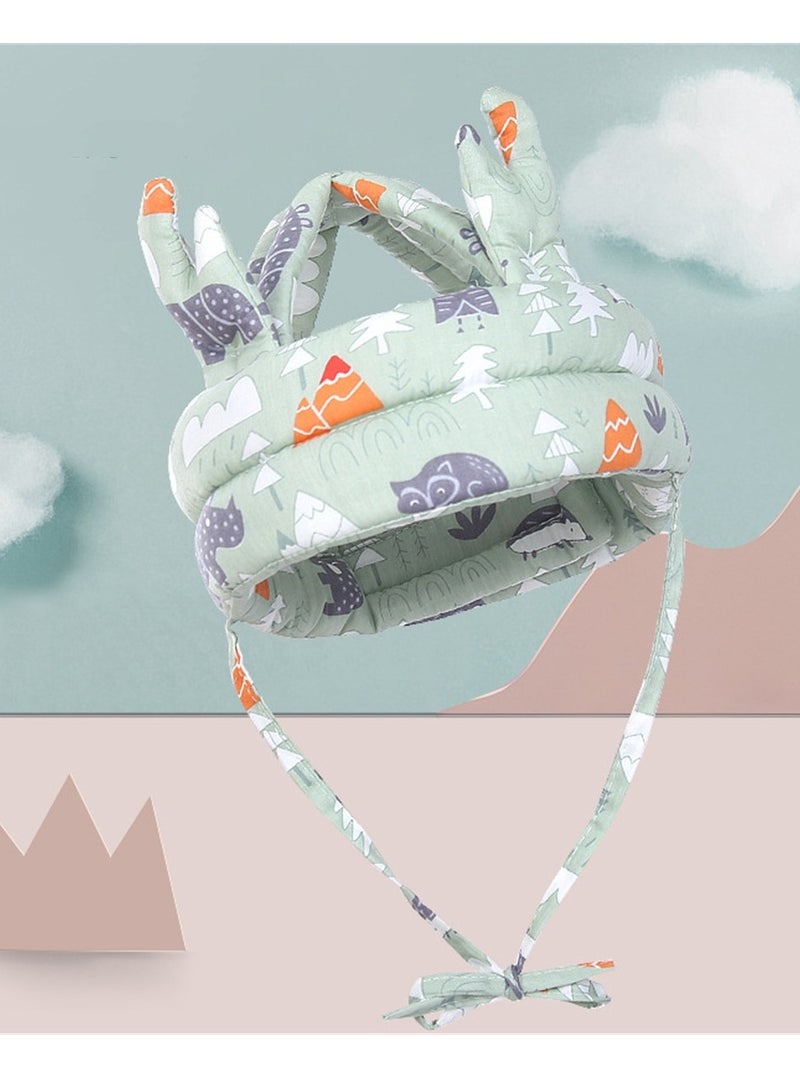Children head pillow anti-fall head protection pad learning to walk thickened Baby toddler protective head hat  - Image 2