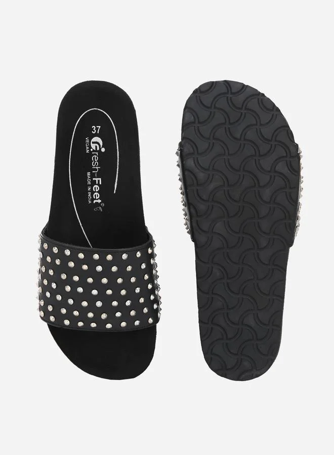 Fresh Feet Embellished Hazel Orthopedic Sandals
