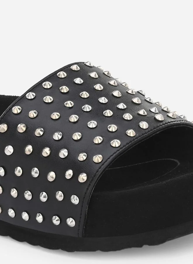 فريش فيت صنادل هازل المطرزة بتقويم العظام