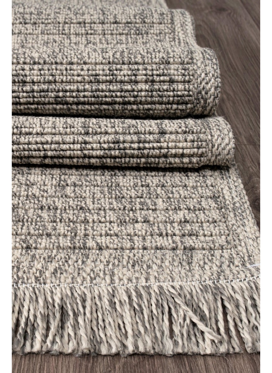Konfor Carpet Vlora 4766 Jute Wicker Loop Knitted Rug