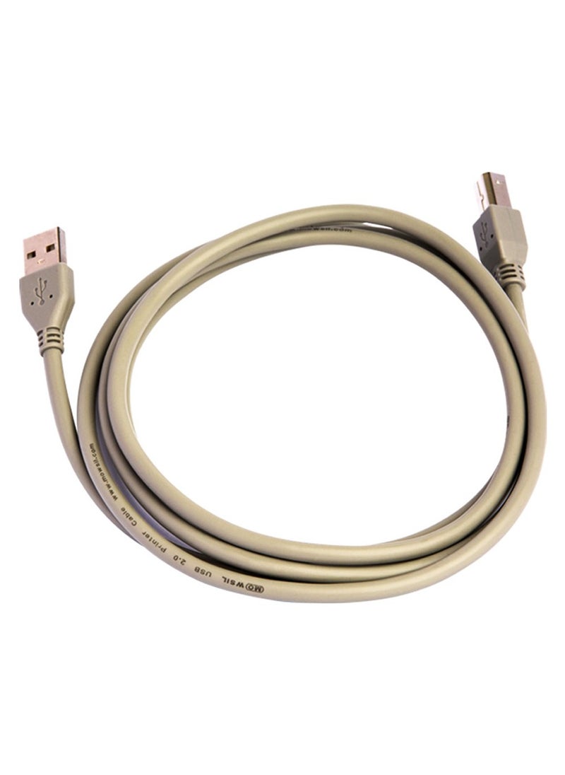 موسل موصل كابل الطابعة USB 2.0 مقاس 1.8 متر  - Image 1