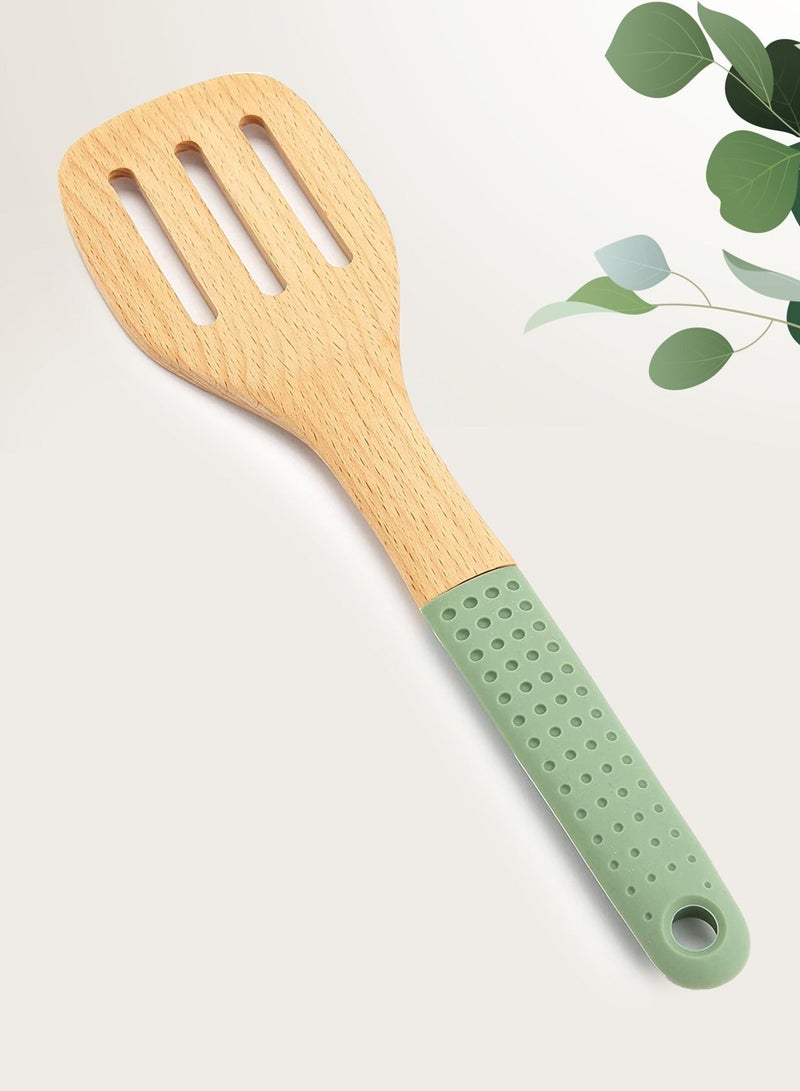 Cuisine Art مِجْرَاف مُثَقَّب مِنْ خَشَبِ الْبَيْش - Image 2