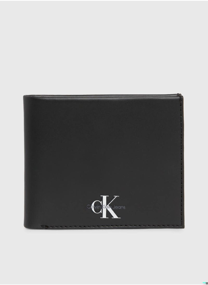 Calvin Klein Jeans - Men's Leather RFID Billfold Wallet -  smooth leather, Black - Image 1