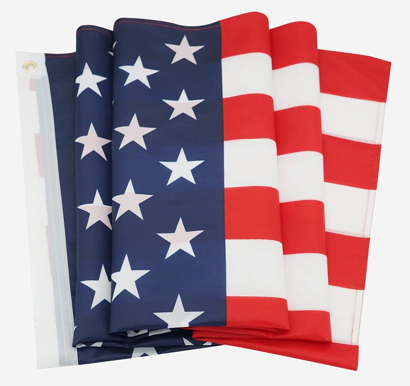 DANF FLAG DANF American Flag 3x5 Feet USA Banner 100D Thicker Polyester US United State Flags with Brass Grommets 3 X 5 Ft - Image 2