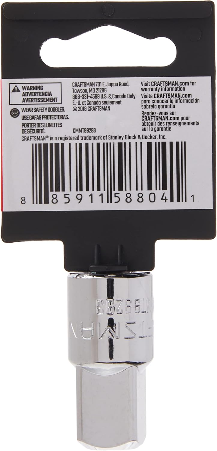 CRAFTSMAN CRAFTSMAN 38 To 12 Socket Adapter 38Inch Drive Female to Male CMMT99293  - Image 5