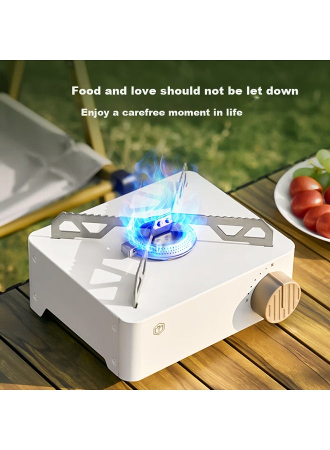 JD.com Jdjz Outdoor Mini Square Stove Portable Cartridge Stove Camping Picnic Mini Portable Self-Driving Tour Equipment - Image 4