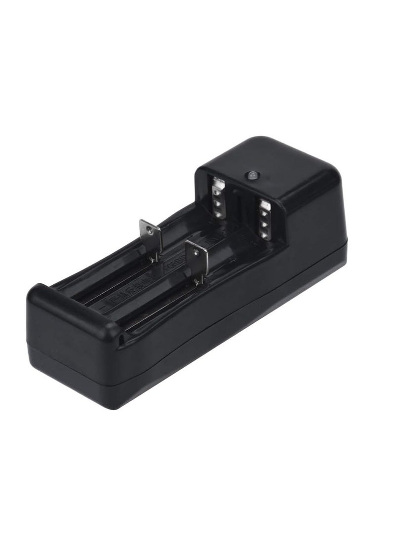 Generic - Universal Dual Battery Charger For 18650/16340/26650 Rechargeable - 3.7V Li-ion - Image 1