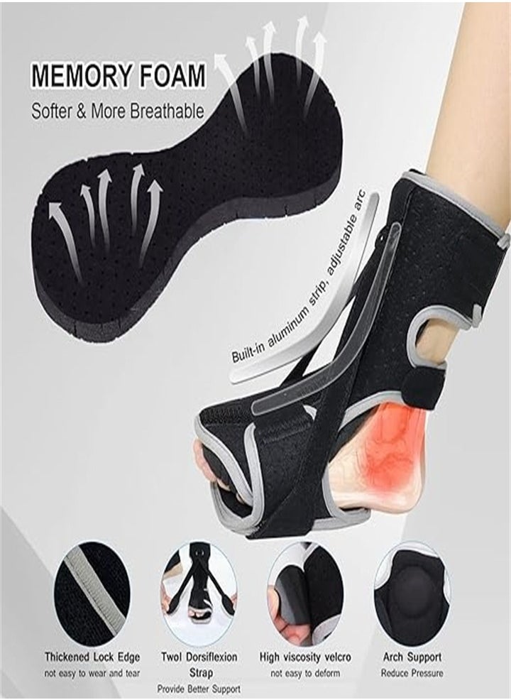 Generic - Plantar Fasciitis Night Splint: Plantar Fasciitis Relief Splint, Plantar Fasciitis Brace for Women Men - Dorsal Night Splint, Achilles Tendonitis Heel Pain Relief - Image 1