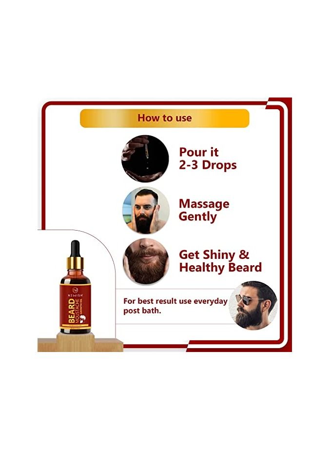 Newish Beard Growth Oil for Men 50ml - Image 5
