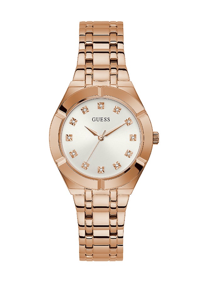 GUESS ساعة جيس كريستالين روز جولد للنساء GW0114L3 - Image 1