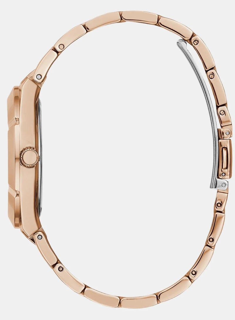 GUESS ساعة جيس كريستالين روز جولد للنساء GW0114L3 - Image 2