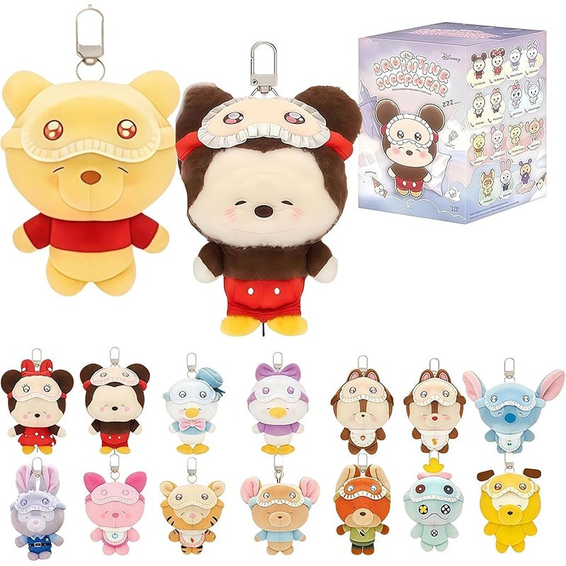 Miniso Squint-Eye Series, Cute Decorative Charm, Bag Matching Accessory, Birthday & New Year Gift, Desktop Small Ornament （1PC Random） - Image 1