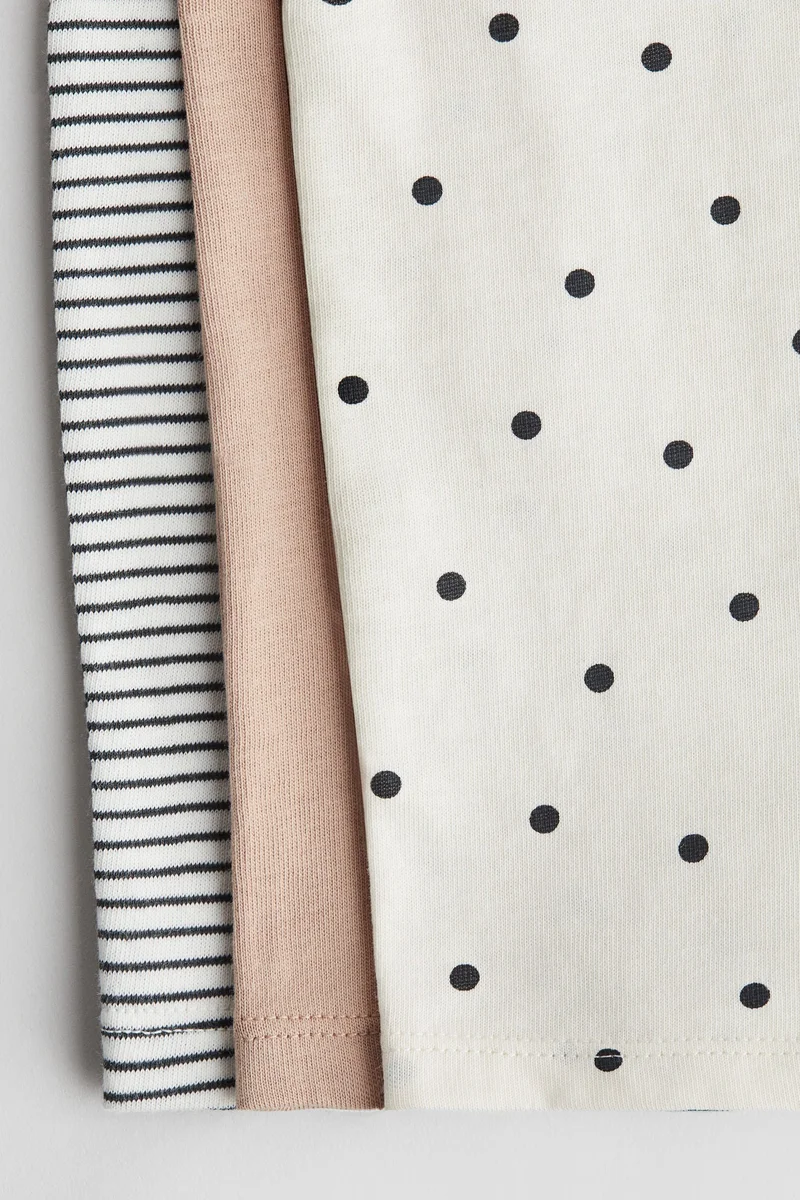 H&M 3-pack cotton pyjamas