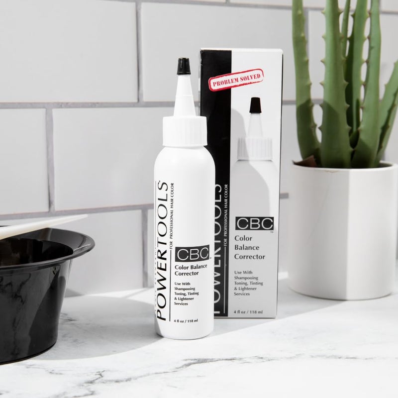 POWERTOOLS CBC, The Original Color Balance Corrector | Eliminates Unwanted Tones From Hair During Color Services | Use in Shampoo, Bleach, or Color (4 oz) - Image 4