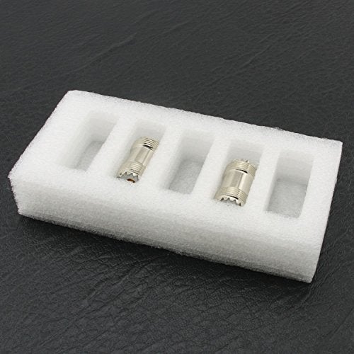 Maxmoral 2-Pack PL-259 Coax Cable Adapter - UHF Female to Female Connector Plug - Image 3