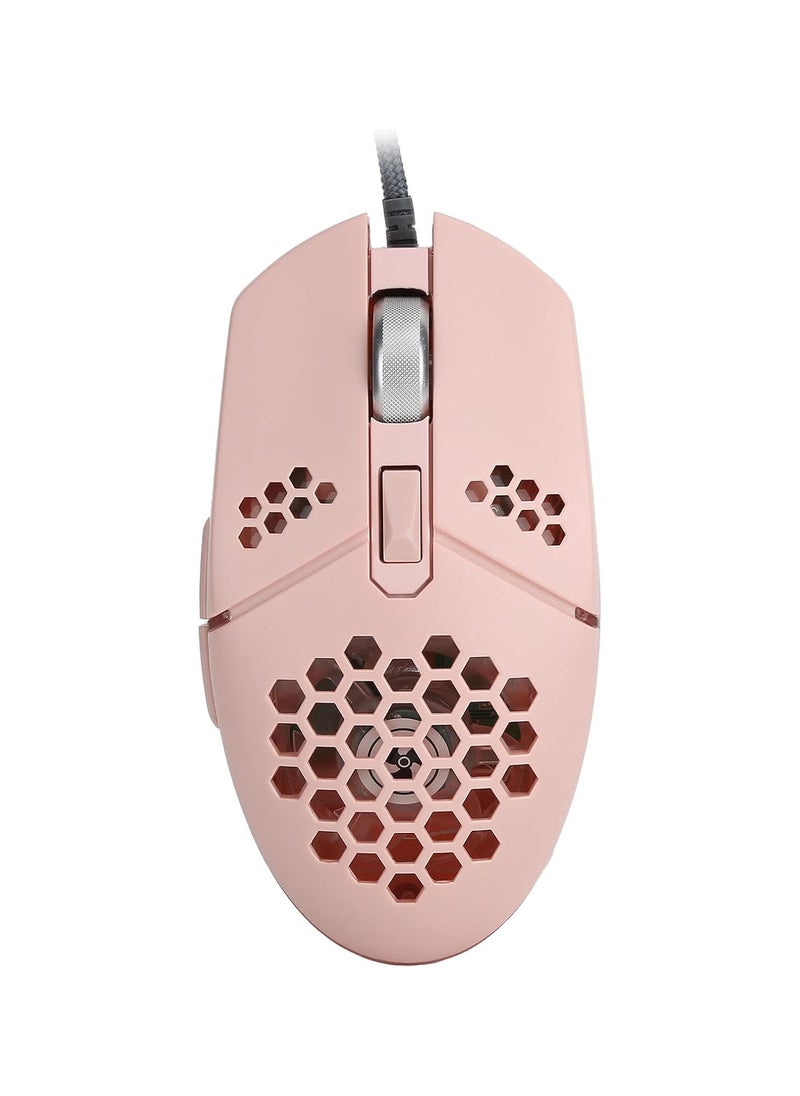 GGOOT USB Gaming Wired Mouse with Cooling Fan, Plug and Play Wired Mouse for Computers and Laptops, 4 Speed DPI Adjustable Gaming Mouse with Hollow Design  - Image 1