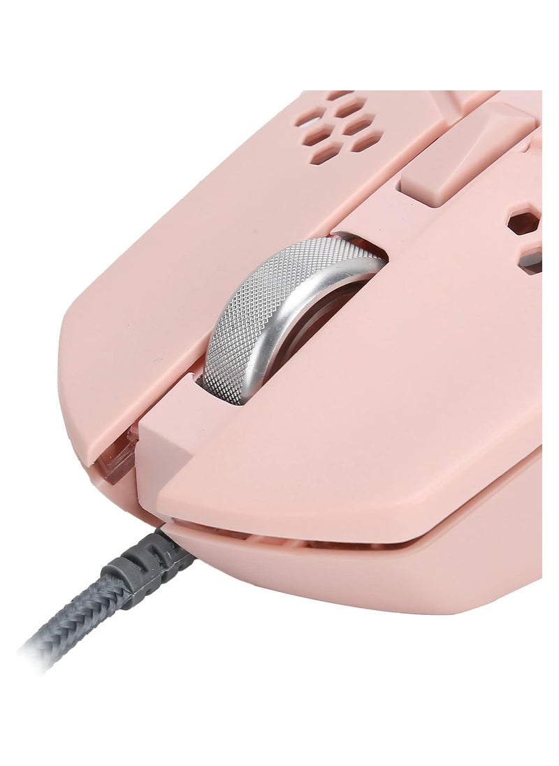 GGOOT USB Gaming Wired Mouse with Cooling Fan, Plug and Play Wired Mouse for Computers and Laptops, 4 Speed DPI Adjustable Gaming Mouse with Hollow Design  - Image 5