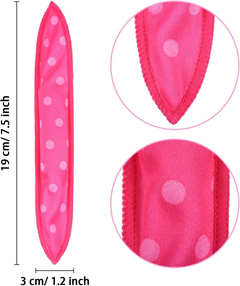Bememo 40 Pieces Hair Rollers DIY Hair Styling Rollers Tools Soft Sleep Foam Pillow Hair Curler Rollers Sponge - Image 2