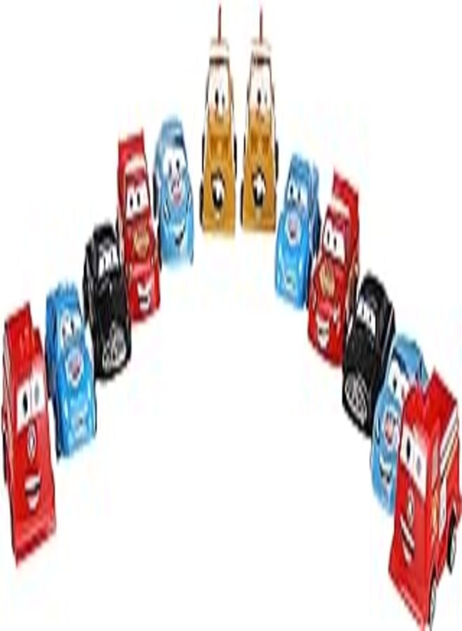 مجموعة عامة من 12 سيارة سباق سوبر ستار سوبر باور للأطفال - أولاد، متعددة الألوان