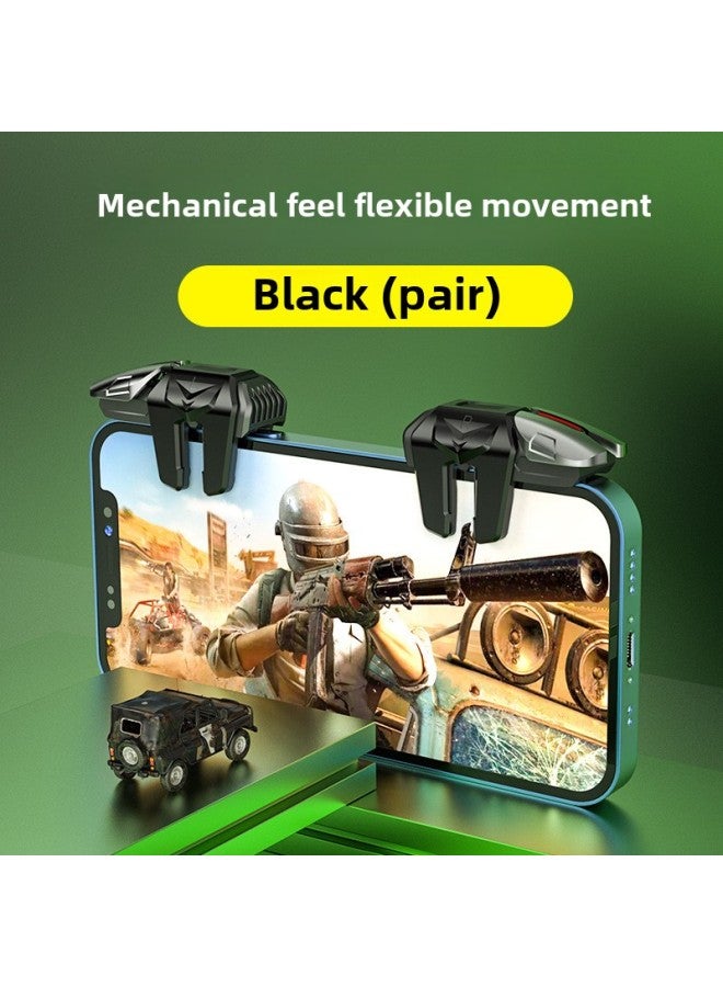 Advantage G21 Chicken Eating Button Six Fingers Chicken Eating Artifact Chicken Eating Mechanical Auxiliary Button Shake Tone Same Game Handle-Color:G21 Physical Button - Image 1