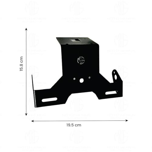 MOTO GENIUS Heavy Metal Tail Tidy Number Plate Holder for KTM RC Duke 125 200 250 390 | License Plate Bracket for Duke & RC (Black) - Image 3