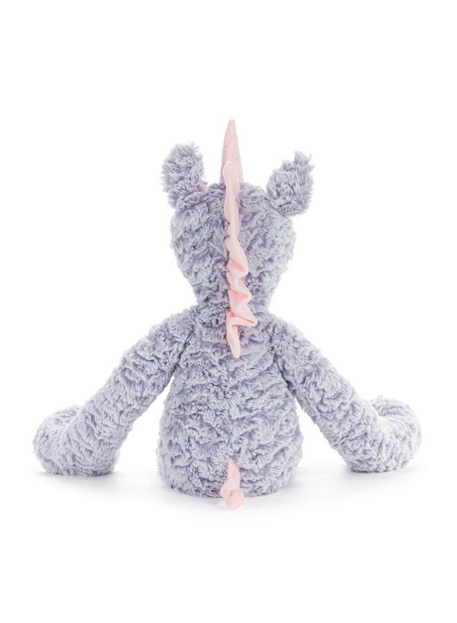 ديمداكو لعبة ديمداكو هارتفول هوجز، بوليستر، ناعمة ومحببة، مرجحة، حيوان محشو، أرجواني ورمادي، وحيد القرن، مقاس 14 × 13 بوصة - Image 5