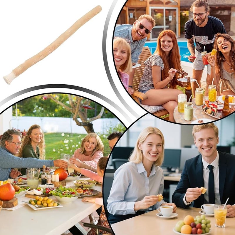 Natural Toothbrush Sticks For Teeth Whitening Eco Friendly Portable Oral Care - Image 4