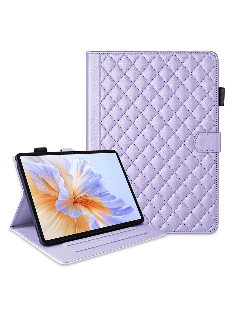 Tablet Leather Case Compatible Honor Pad V9 11.5 inch (ROL-W00), PU and TPU Holder Case with Card Slot Shockproof Case Ultra Slim Tablet Case
